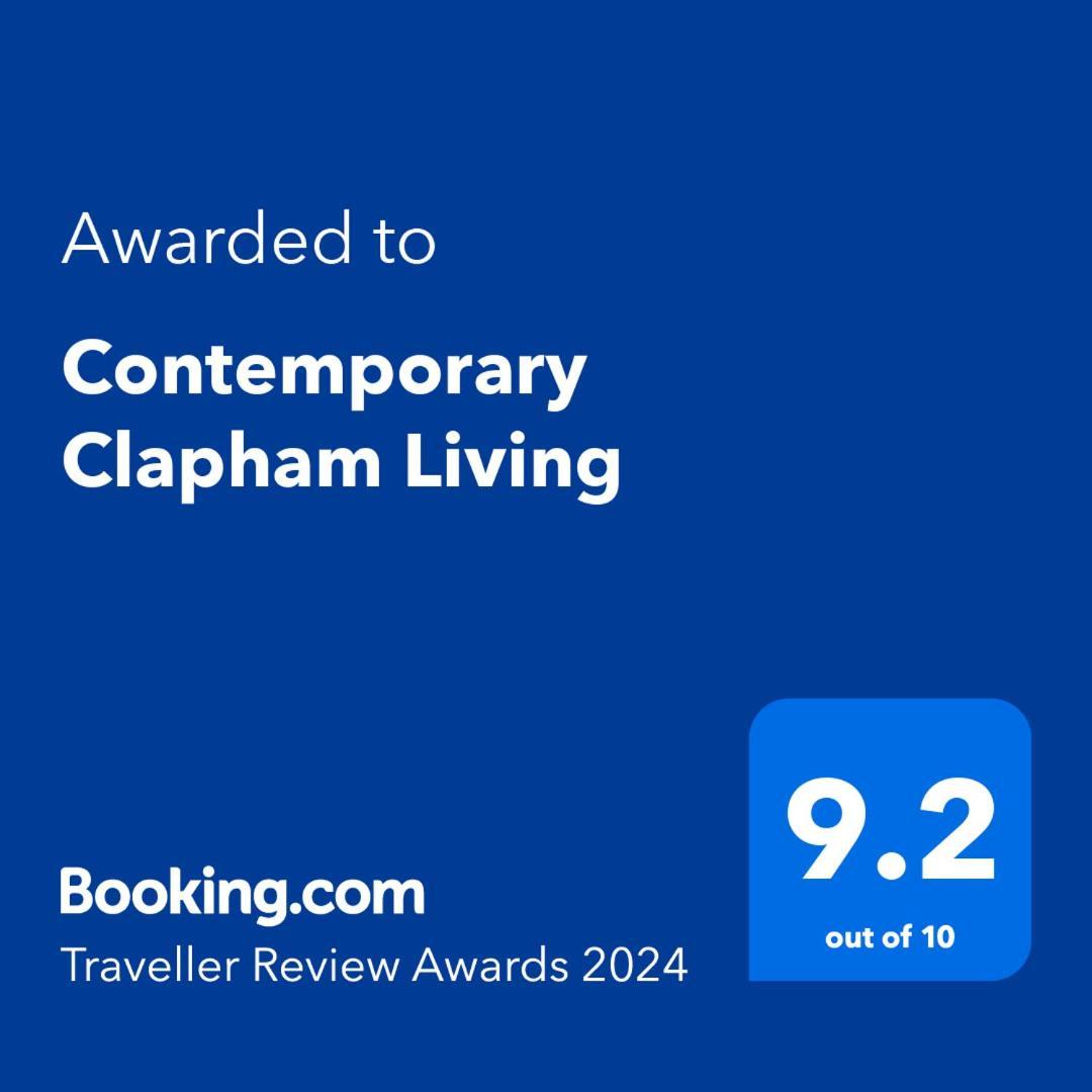 شقة Contemporary Clapham Living لندن المظهر الخارجي الصورة